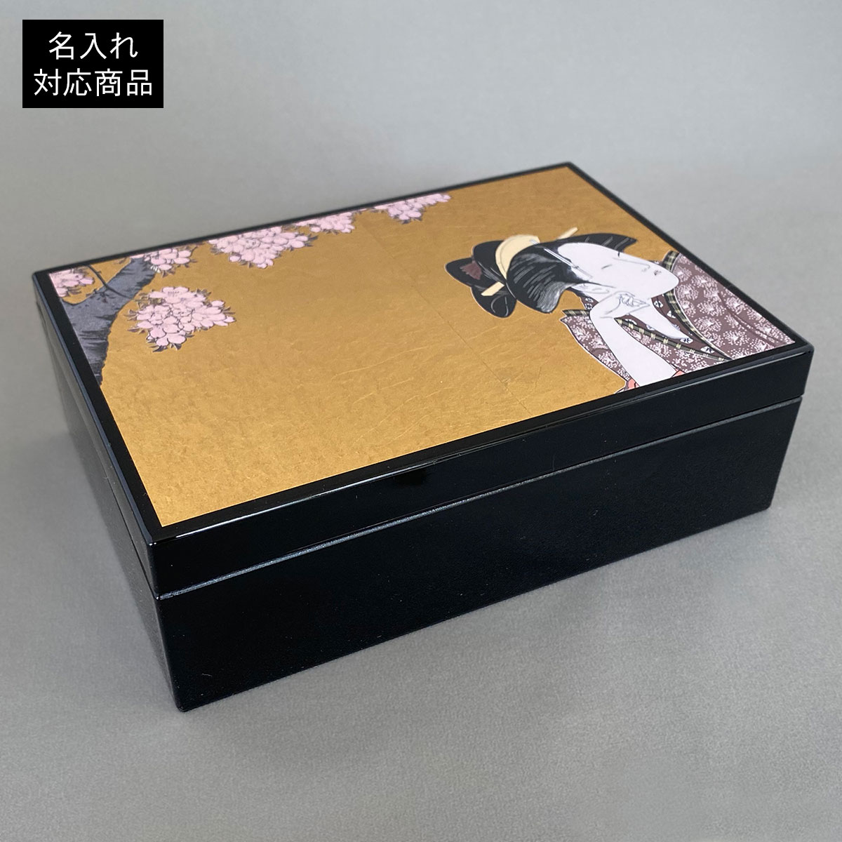 HAKUICHI BUSINESS / 浮世絵　アクセサリーボックス　物思恋に桜